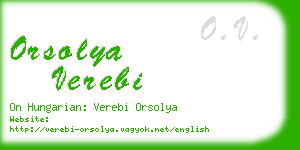 orsolya verebi business card